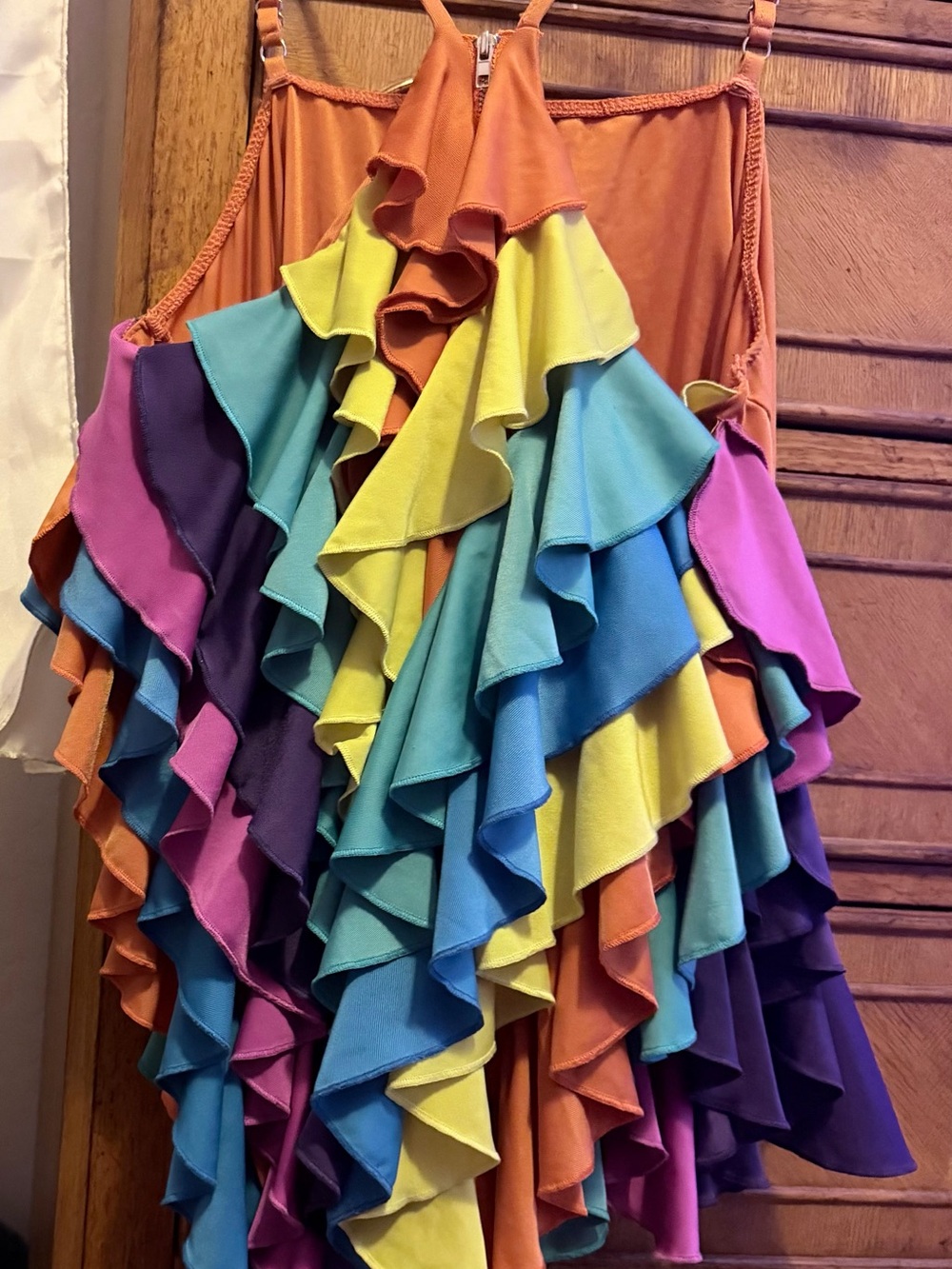 Summer PRIDE Rainbow Ruffle SwimSuit